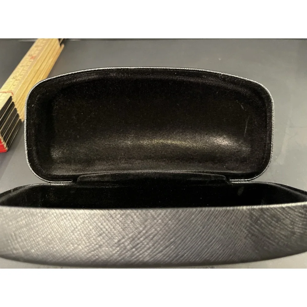 Salvatore Ferragamo Black Plastic Hard Case ONLY for Sunglasses or Eyeglasses